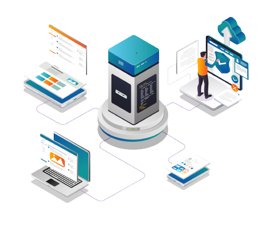 Figura de hospedagem de sites